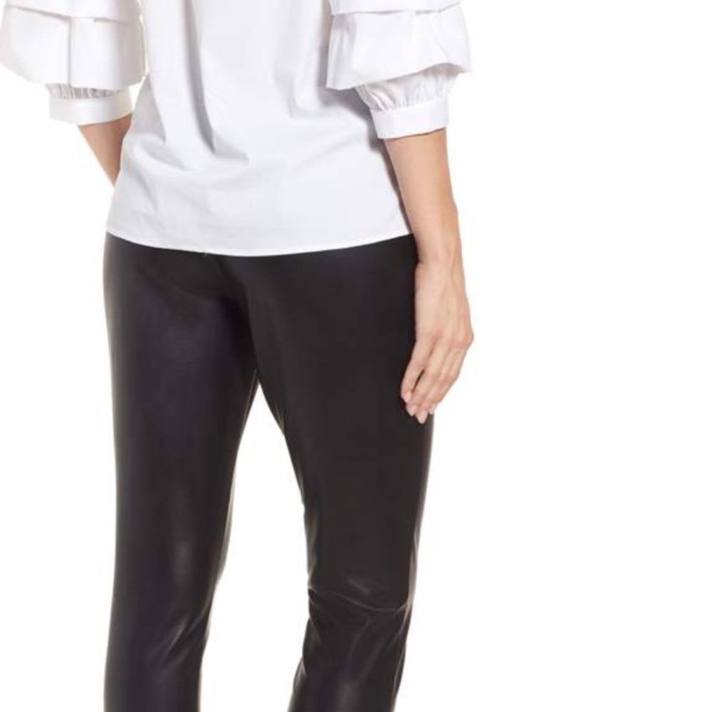 High Waist Faux Leather Leggings Leith - Picture 2 of 7